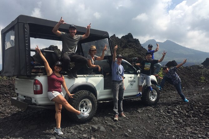 4x4 Volcano Explorer Private Tour - Kintamani Stop: Frozen Lava, Back Sands, and a Caldera View Stack