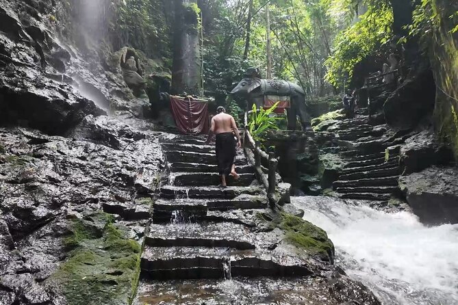 Atman Bali Journey water blessing - The Balinese lunch that follows the ritual, not one shoved in at the end