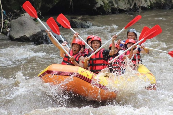 Ayung River - White Water Rafting Bali - After the raft: shower, towel, and a lunch that keeps the day on track