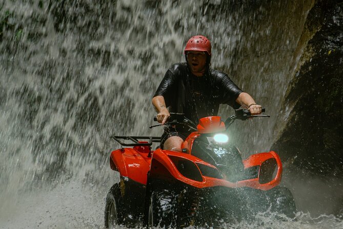 BALI ATV Kuber Through Historic Tunnel and Scenic Waterfalls - The historic tunnel run: cool air, damp walls, and tighter focus