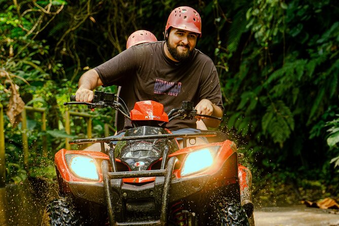 BALI ATV Kuber Through Historic Tunnel and Scenic Waterfalls - Included lunch and drinks: simple fuel after the muddy work