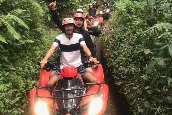 Bali ATV Quad Bike Through Tunnel, Waterfall, White Water Rafting - How pickup and timing keep the day moving