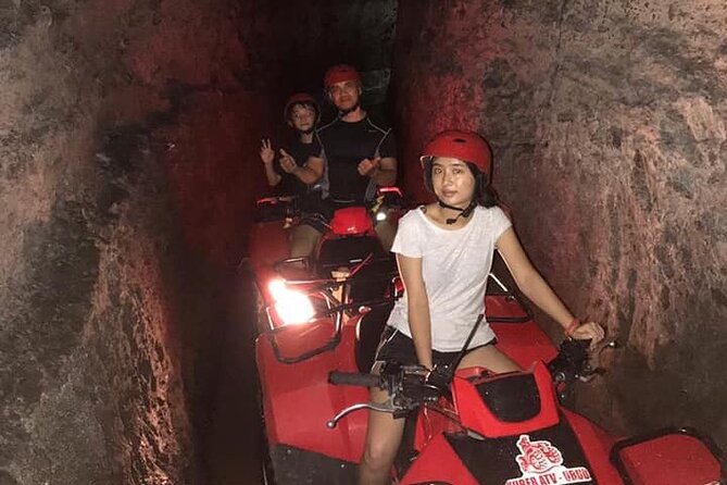 Bali ATV Quad Bike Through Tunnel, Waterfall, White Water Rafting - Lunch, lockers, showers, and towel deposit reality