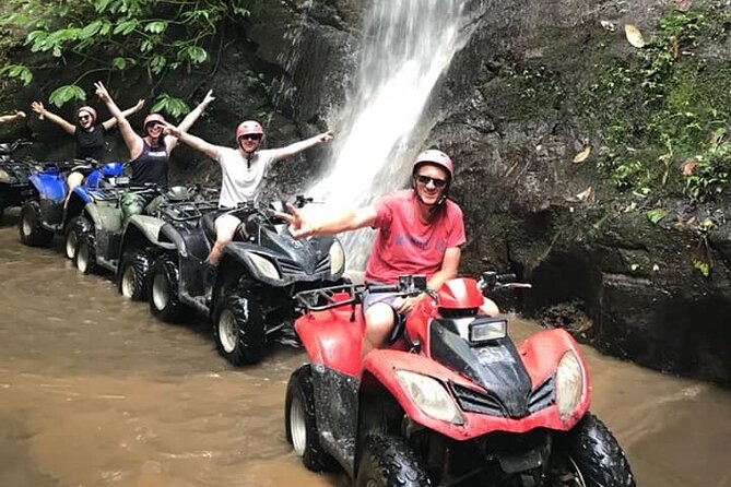 Bali ATV Quad Bike Through Tunnel, Waterfall, White Water Rafting - Safety and guiding: what feels solid on the ground