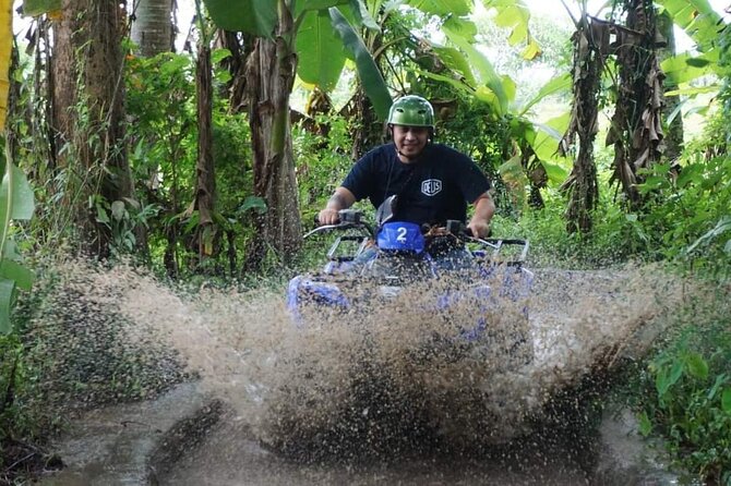 Bali ATV Quadbike Through Gorilla Face Cave - ATV Quad Through Ubud Countryside, With the Gorilla Face Cave as the Finale