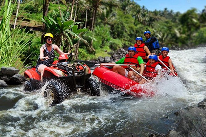 Bali ATV Ride and White Water Rafting - How the ATV and Ayung rafting fit together in one day