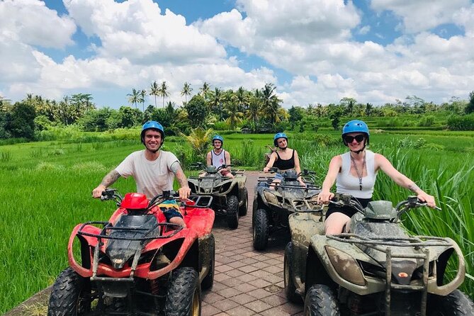 Bali ATV Ride waterfall jungle and rice fild track ubud - Ubud ATV in 4 to 5 hours, without the chaos