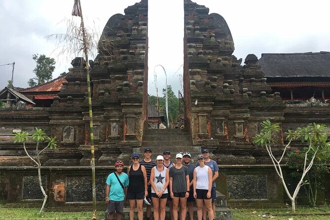 Bali Downhill Natural Cycling Tour & visit Volcano - Downhill bikes and volcano views in Ubud’s backroads