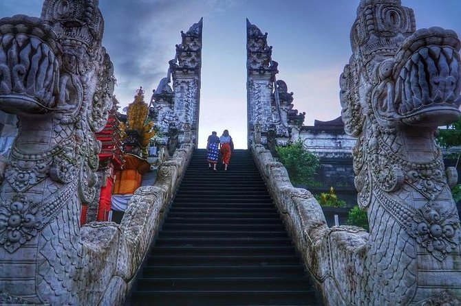 Bali Gate of Heaven Tour - Water Palace - Virgin Beach - Tirta Gangga Water Palace: calm pools with a Hindu meaning