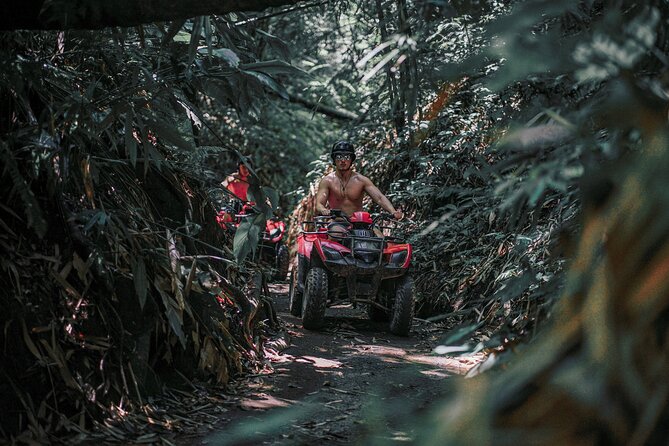 Bali: Gorilla Face ATV Bali Ubud Adventure with Lunch - The ride itself: dirt paths, mud, palms, and those tunnel-and-waterfall segments