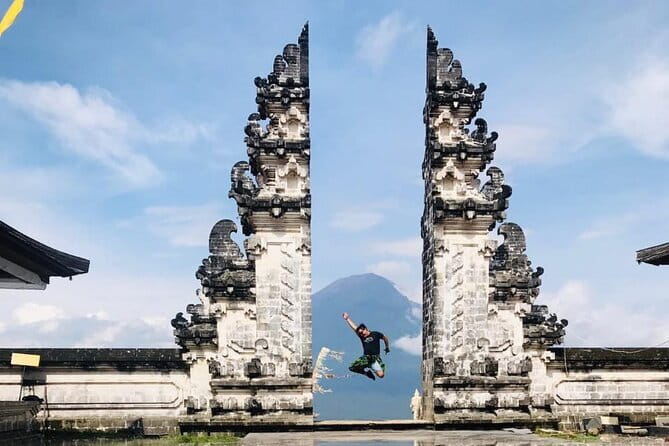 BALI INSTAGRAM TOURS; Heaven Gate, Tirta Gangga, Tukad Cepung waterfall - Tirta Gangga Water Palace: Koi, Pavilions, and Royal Garden Vibes