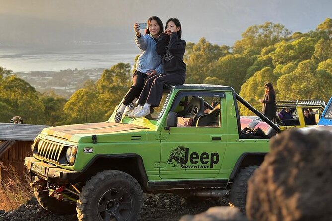 Bali Mount Batur Jeep Sunrise and Black Lava Jeep Tour - Climbing Without Hiking: Reaching the Mount Batur Viewpoint by Jeep