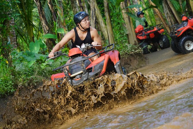 Bali Quad Bike Adventure - Monkey Forest and Tegenungan Waterfall - Tegenungan Waterfall: the calm break after the track