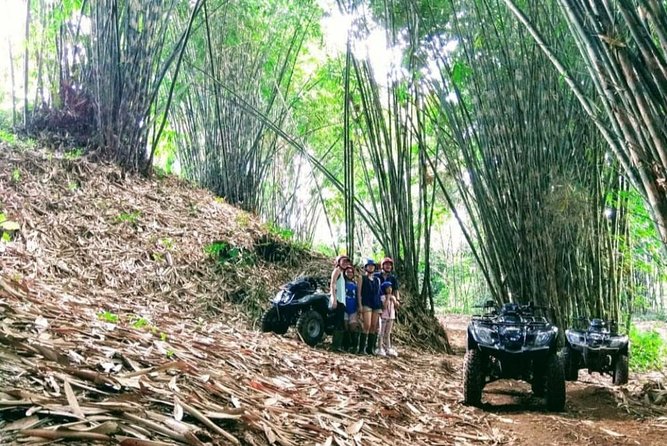 Bali Quad bike ATV passing through Waterfall, Cave & Rice fields - Driving style: single or tandem ATVs, and how to choose