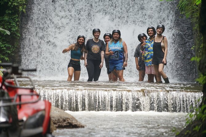 Bali Quad Bike Through Gorilla Cave - Monkey Forest and Waterfall - Lunch, showers, and Abiansila pool time: the reset you need