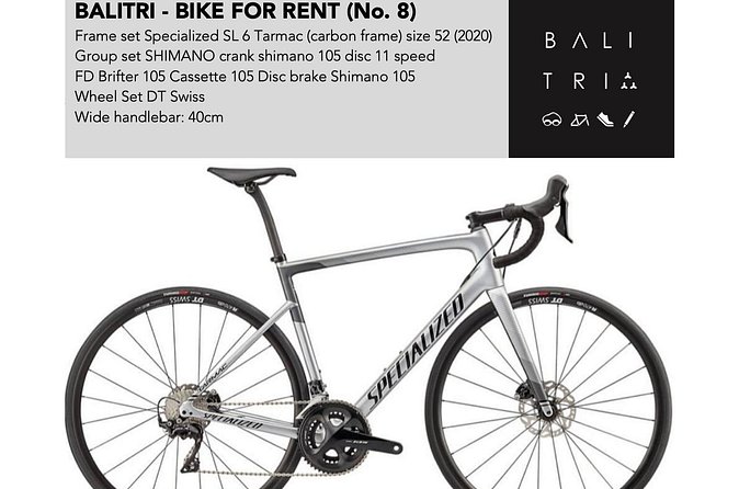 Bali road bike hire / rent - Price and Logistics: How to Think About the $55 Per Group