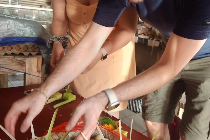 Bali Spiritual Soul Retreat Cleansing and Mantra Healing - Stop 2: Tampak Siring and making Canang Sari like a local