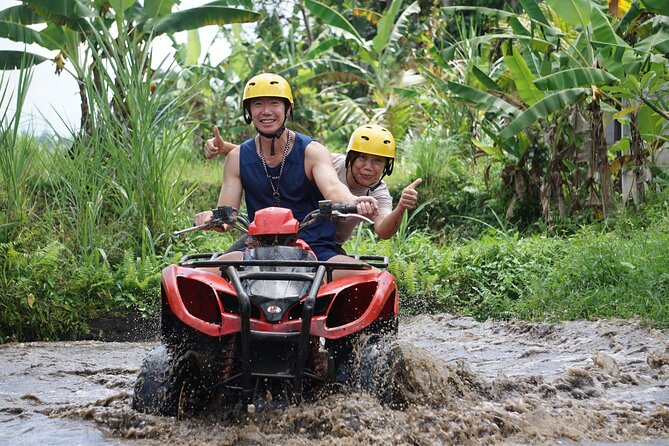 Bali Water Sports Activity and ATV Ride Adventure - The ATV Ride Through Rice Fields and Village Life