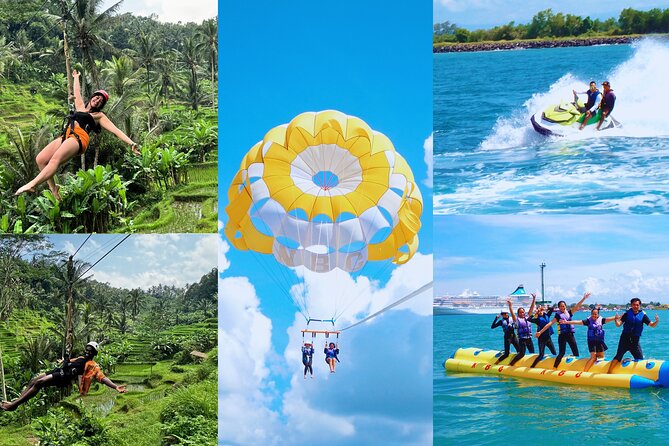 Bali: Zipline + Watersport Trio (Jetski, Parasailing, BananaBoat) - Key highlights you should care about