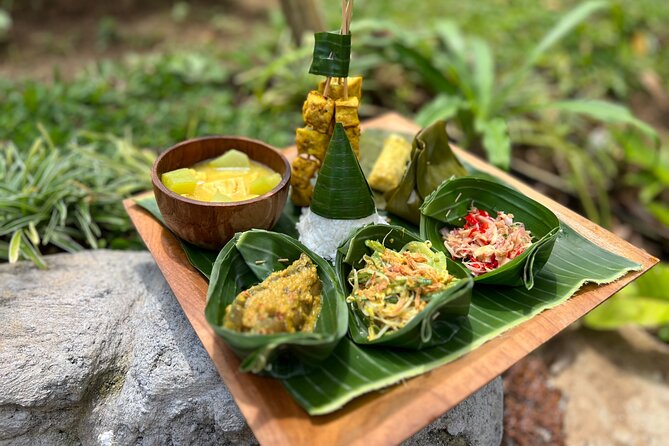 Balinese Authentic Cooking Class in Ubud - Market spices, a Balinese home, and farm harvest before the stove