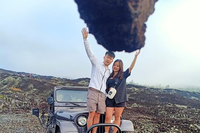 Batur Volcano Day Jeep And Hot Spring All Inclusive Private Tour - The Hotel Pickup, Breakfast Box, and the Lava-Field Jeep Route