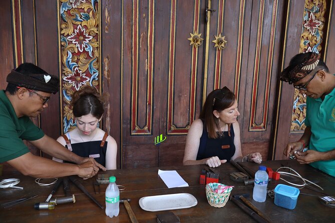 Beginner Class Becomes Silversmith With Bali Silver Material - Celuk Village Making Time, and Why One Design Is a Smart Constraint