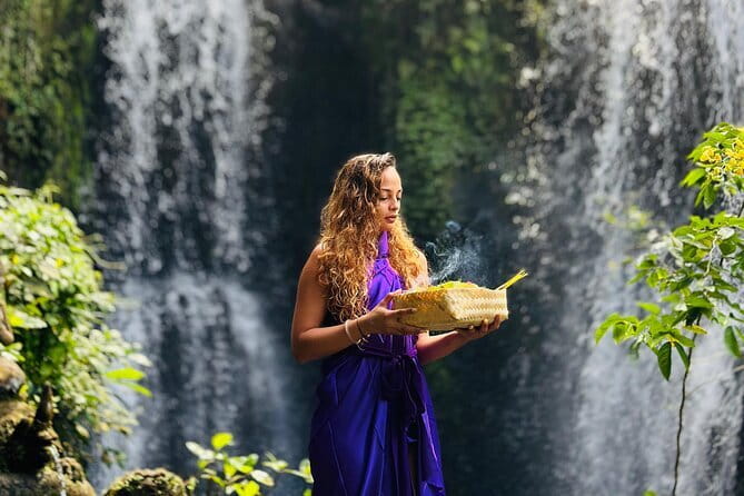 Beji Griya Waterfall Bali Spritual Holy Bath Experience - Private tour value in Ubud or Sanur, and why that matters