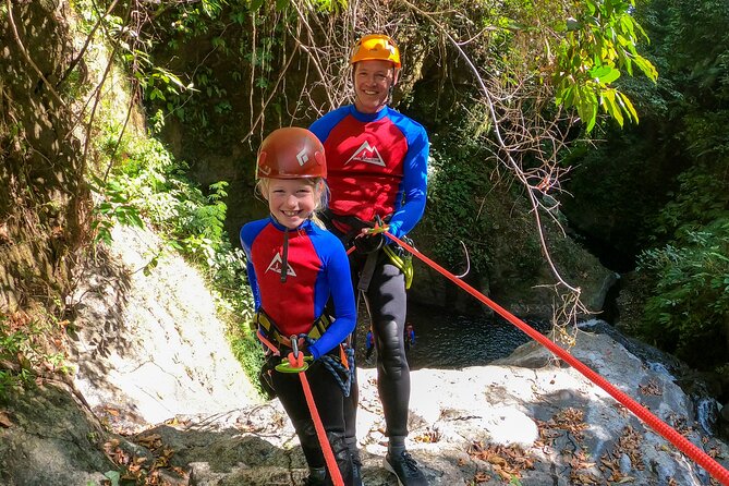 Canyoning Adventure in Sambangan Canyon - Inside the canyon: slides, jumps, abseils, zip-line, swim