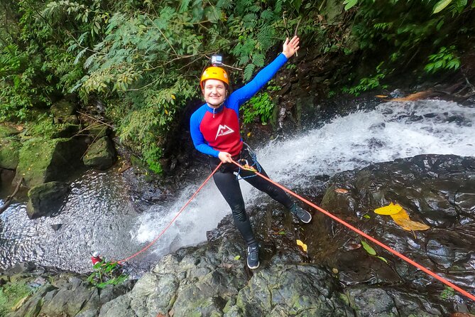 Canyoning Adventure in Sambangan Canyon - Coffee, gear, and a short training before you drop in
