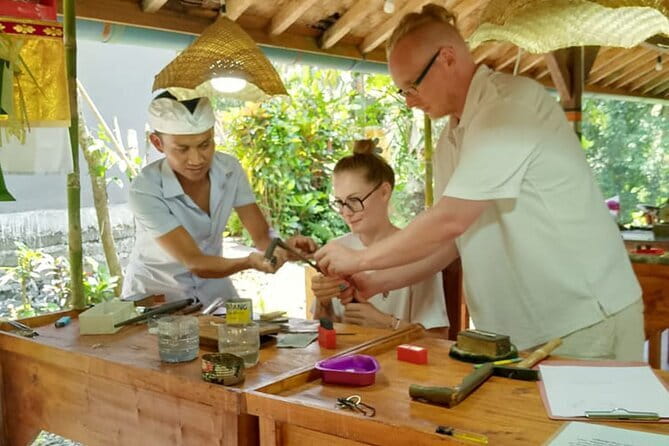 Celuk Bali Silver Class: Hands-On Silver Making Class - The Craft Team: Cita, Andika, Omang, and Suela