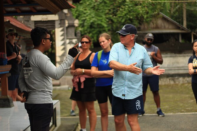 Downhill Cycling Ubud with Volcano, Rice Terrace and Educational - Balinese culture stops: rice fields, family compounds, and everyday life