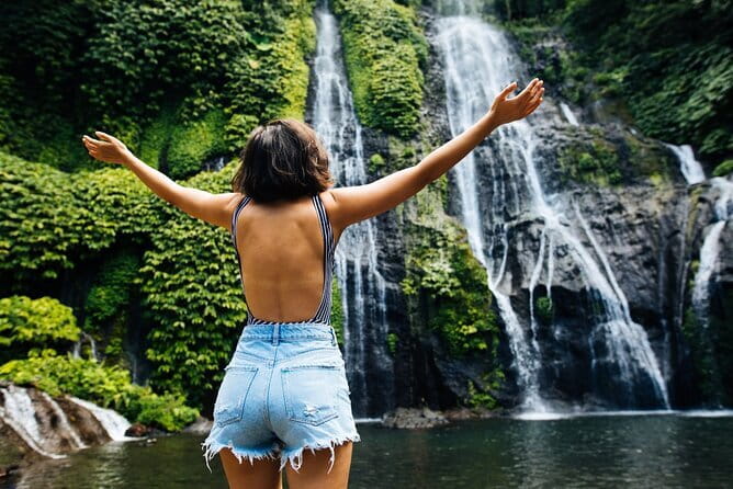 Experience Private Bali Northern Trip at North Waterfall - Sekumpul Waterfall Trek, the Slide-Like Water Moment