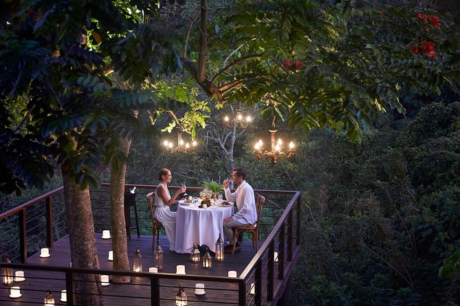 Forest Dining at Tree Deck overlooking lush valley of Ubud - Key things that make this dinner special