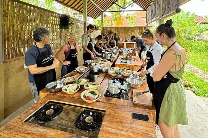 From Ubud: Authentic Cooking Class Visit Traditional Market - Celuk Village Art Stop: Batik, Wood Carving, and Gold and Silver Smiths