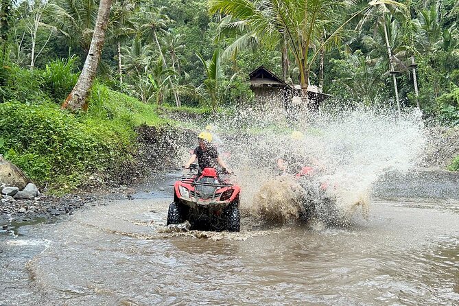 Full day Bali Adventure with Quad Bike and River Tubing - Morning pickup, group size, and getting set up fast