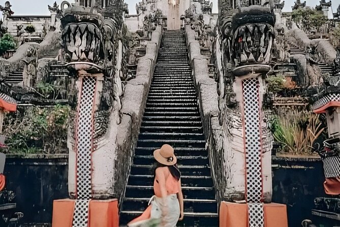 Gates of Heaven Tour: Tirta Gangga - Kanto Lampo Waterfall - Candidasa Lotus Lagoon: a fast selfie target, not a long hang