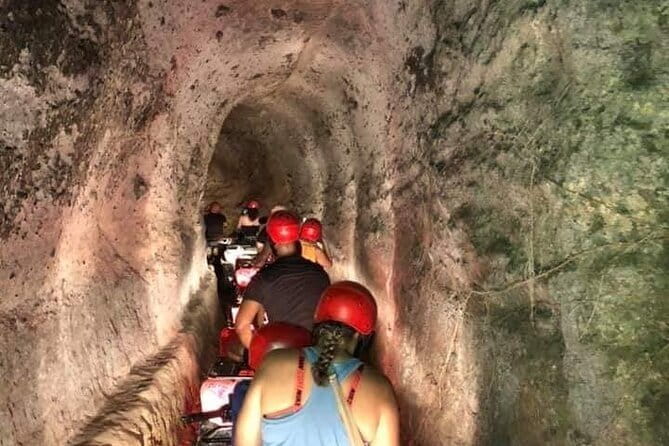 Half day forest & volcano tour with electric or petrol dirtbikes - The volcanic finish: driving in a lava area