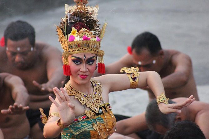 Half-Day Tour: Uluwatu Temple and Kecak Fire Dance Show - Padang Padang Beach stop: famous, fun, and not always peaceful