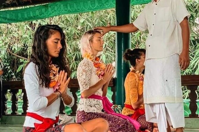 Healing purification spiritual Tour - Stop 1: Taman Pecampuhan Sala Temple and the purification ceremony