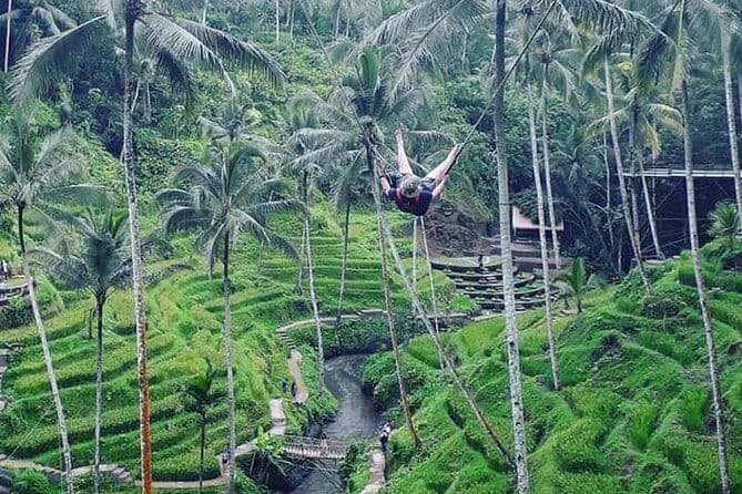 Heaven Gate, Tirtagangga and Tukad Cepung Waterfall - All Inclusive - Lunch at Dewata Agung Restaurant: an Indonesian meal with rice field views