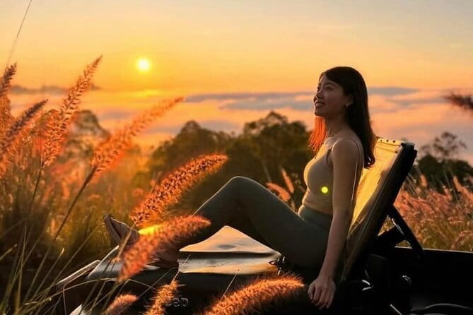 JEEP Batur Sunrise Experience - The hot spring stop: the recovery play after black volcanic walks