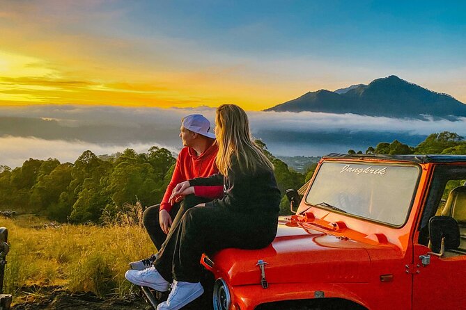 Kintamani Black Lava Sunrise Jeep Adventure with Temple in Bali - Key things you’ll notice right away