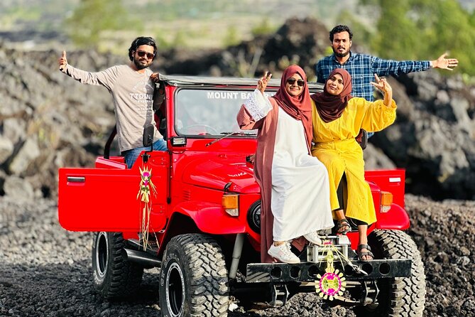 Kintamani Black Lava Sunrise Jeep Adventure with Temple in Bali - How the 7 to 9 hours really works