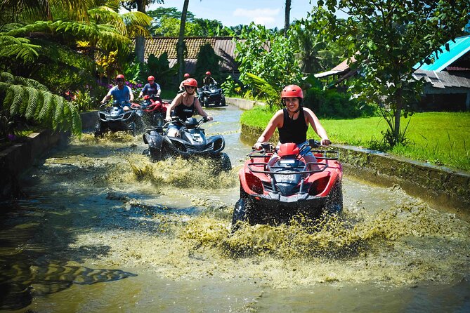 KUBER ATV UBUD - Tunnel Waterfall Rice field Jungle w Private Car - Possible downsides: machines, terrain, and first aid support