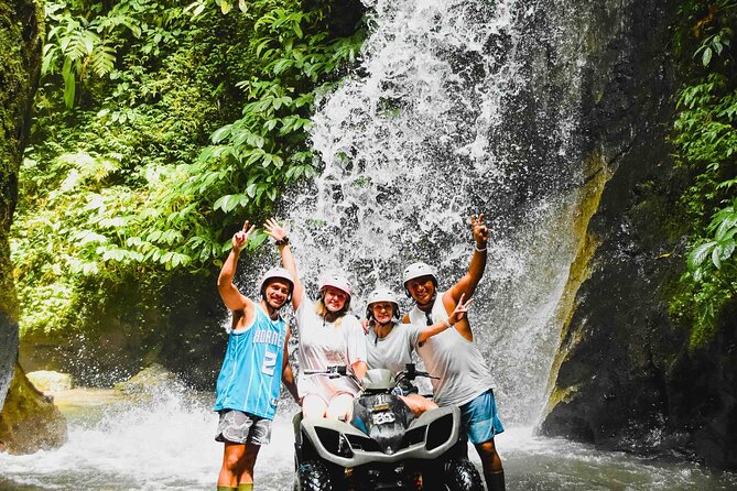 KUBER ATV UBUD - Tunnel Waterfall Rice field Jungle w Private Car - Practice first, then the 500m tunnel: the moment most people remember