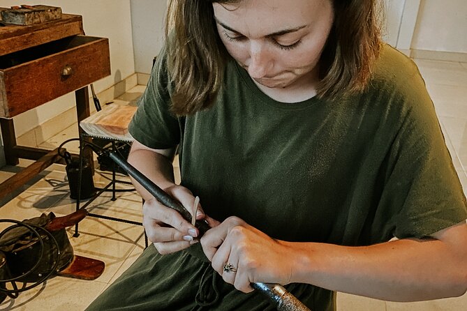 Make Your Own Bali Silver Jewelry Class with Balinese Family - What You Can Make: Ring, Bracelet, Lion Charm, Earrings