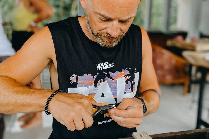 Make Your Own Bali Silver Jewelry Class with Balinese Family - Where You Meet, and How the Workshop Session Ends