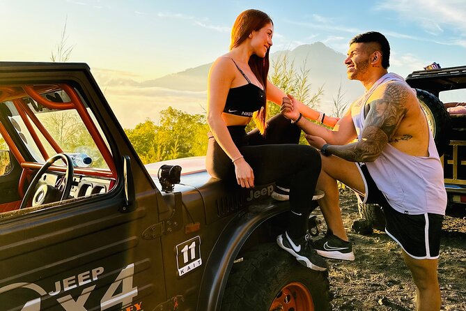 Mount batur jeep sunrise and hotsrping tour - From Parking Area to Caldera Sunrise at 6:10am