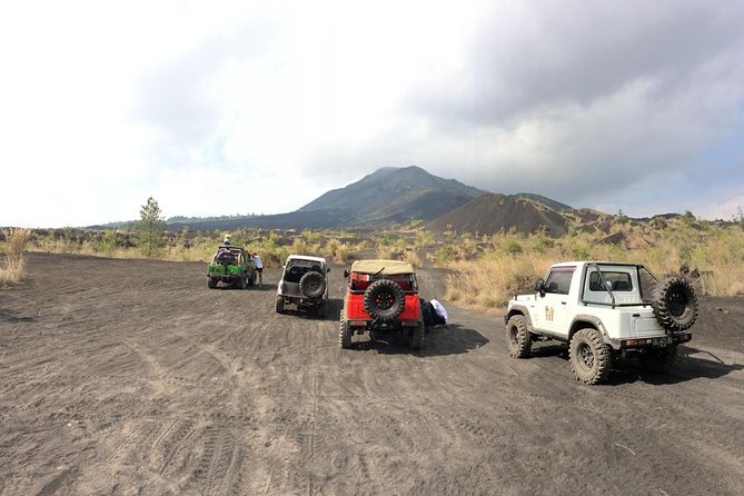 Mount Batur Jeep Sunrise & Overnight Glamping Experience - Black Lava and Sand Fields, Plus Why 4WD Is the Whole Point