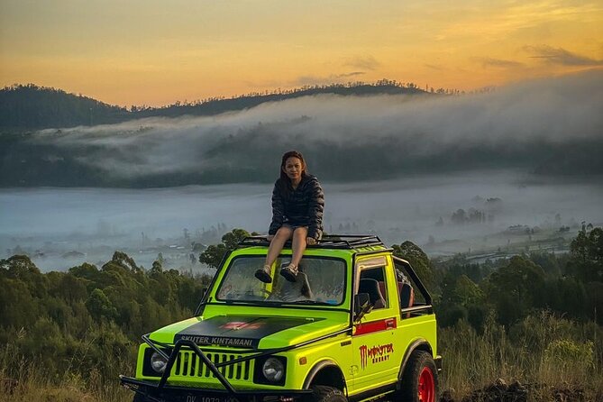 Mount Batur Jeep Sunrise Tour - All Inclusive - The Jeep Drive Through Black Lava, Plus the Volcano Story